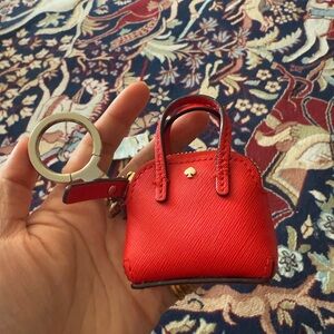 Kate spade bag keychain